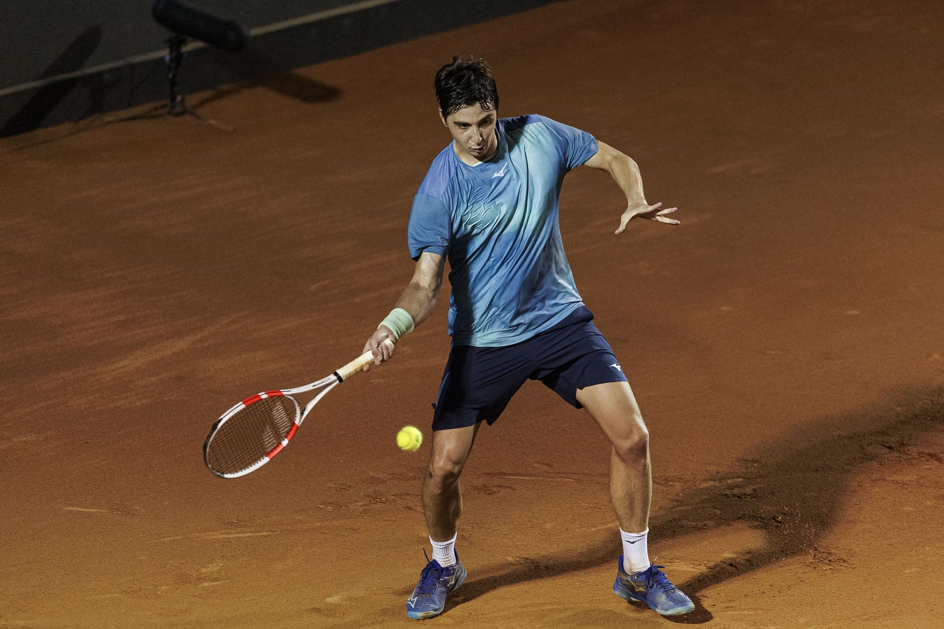 Alexander Shevchenko at the Rio Open 2025. (Photo: Getty)